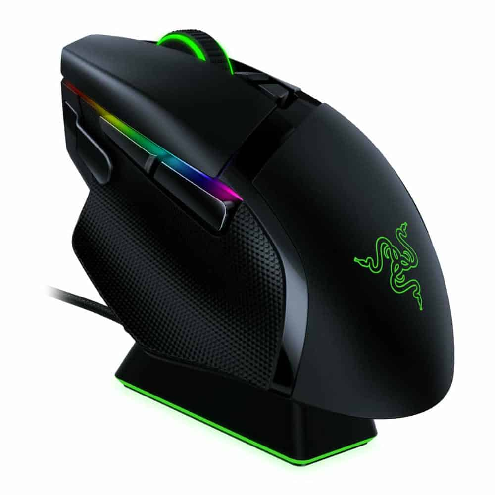 Razer Basilisk Ultimate Optical Wireless/Wired RGB Gaming Mouse with Charging Dock